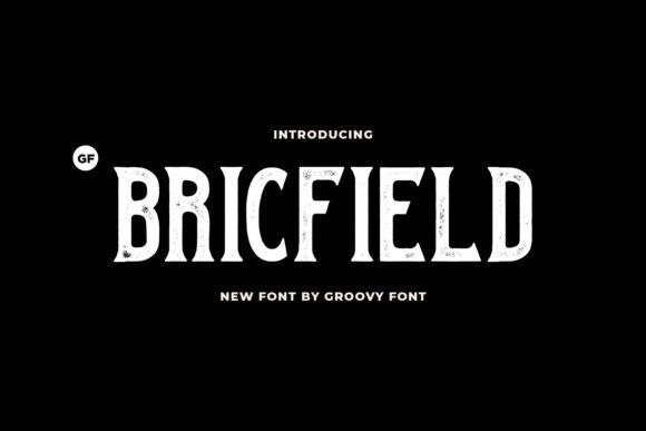 Bricfield Font: A Vintage Typeface with Authentic Texture