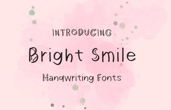 Bright Smile Font: Unleash Joyful, Hand-Drawn Energy in Your Designs