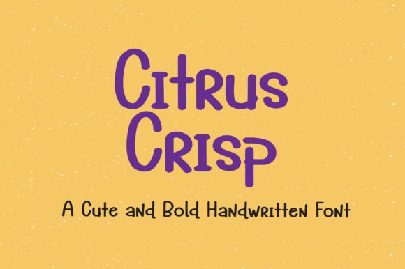 Citrus Crisp Font: Adding Sweetness to Your Visual Identity