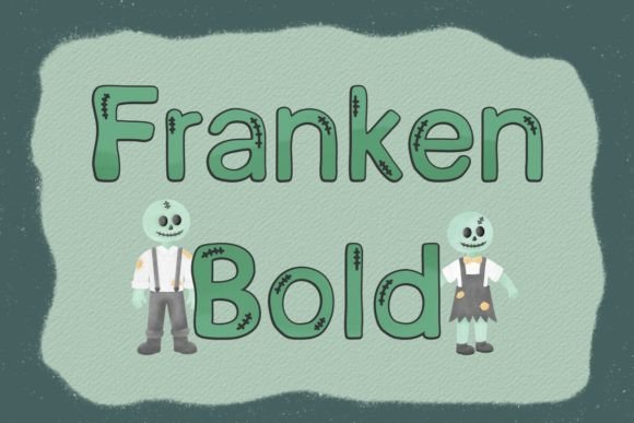 Franken Bold Font: A Spooky-Cool Typeface for Creative Projects
