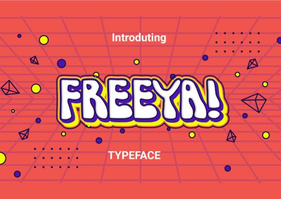 Freeya Font: Add Groovy, Wavy Style to Your Creative Projects