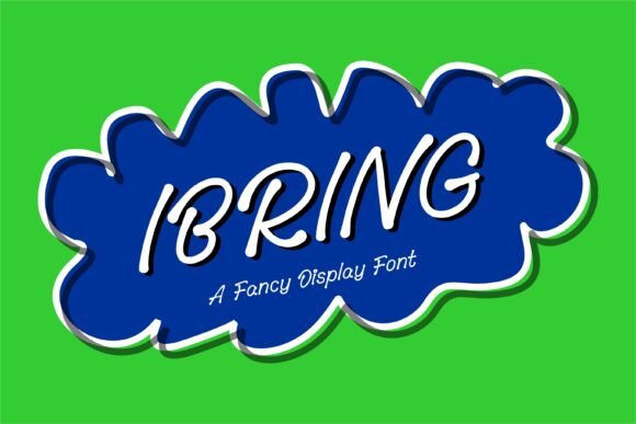 Ibring Font: The Handwritten Typeface for Friendly Branding