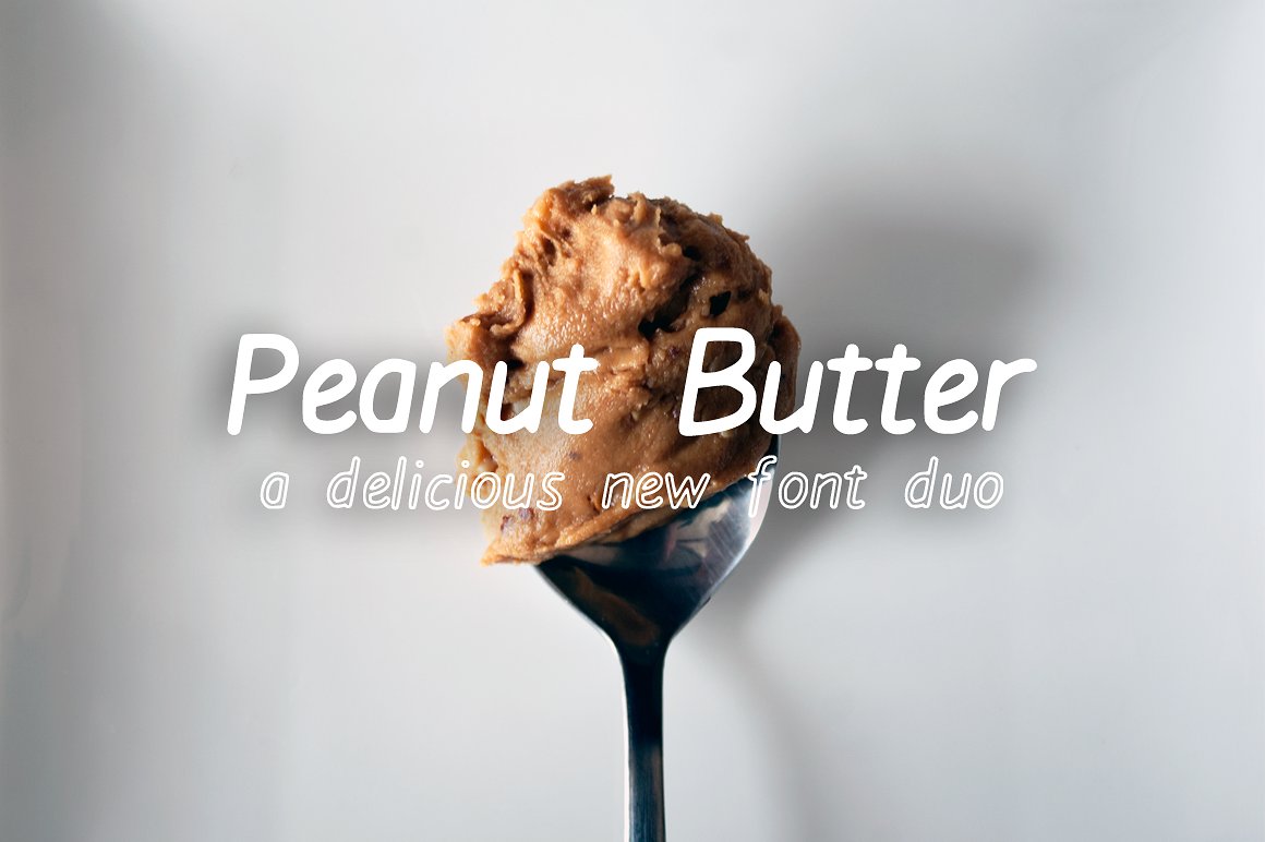 Peanut Butter Font Duo: Your New Favorite Design Pairing