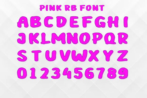 Pink Rb Font: Injecting Whimsy and Energy into Your Designs
