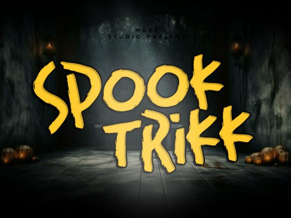 Spook Trikk: A Font That Brings Playful Fright to Your Designs