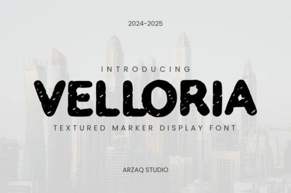 Velloria Font: A Playful Typeface with Authentic Character